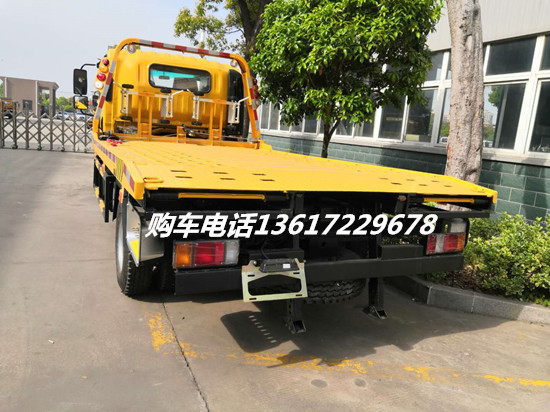國(guó)六五十鈴藍(lán)牌清障車(chē)